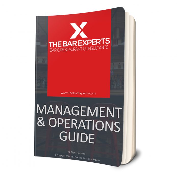Management and Operations Manual Bar Manuals