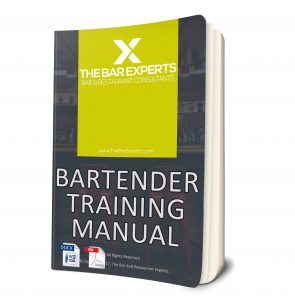 Editable Bartender Training Manual